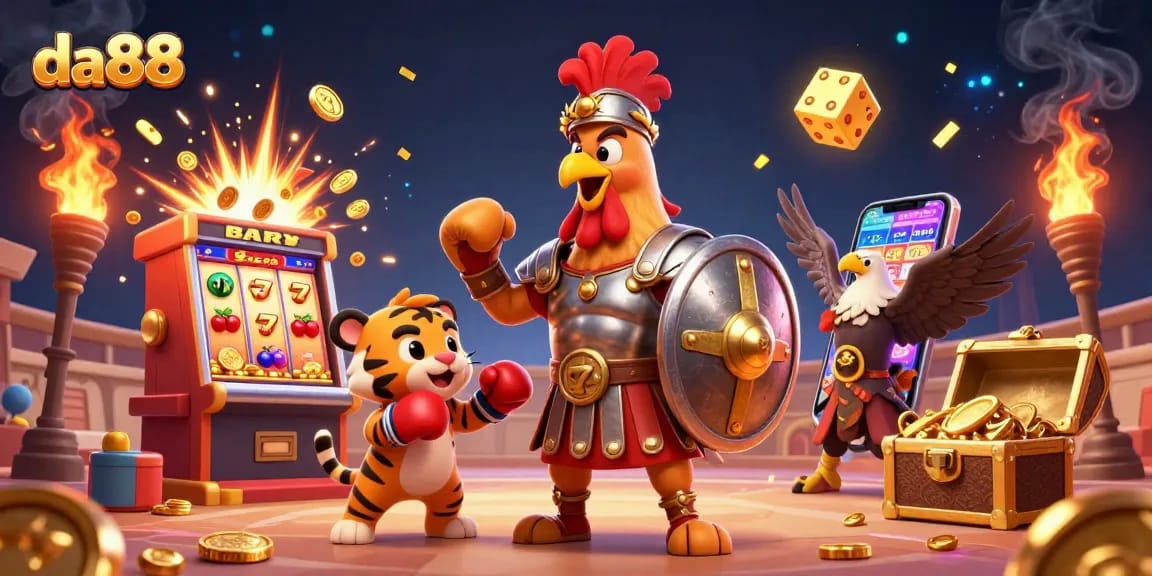 Win big at da88 with our exciting slots and vibrant casino games!