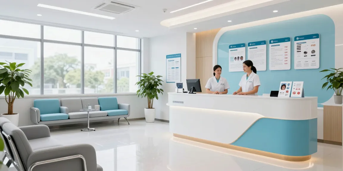 Welcoming healthcare environment for hair transplant Istanbul consultations at a modern clinic focused on patient care and expert services.