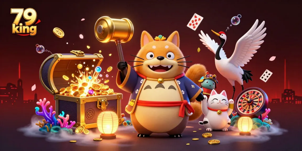 Engage in thrilling gaming experiences at 79 king with dynamic casino elements and vibrant characters.