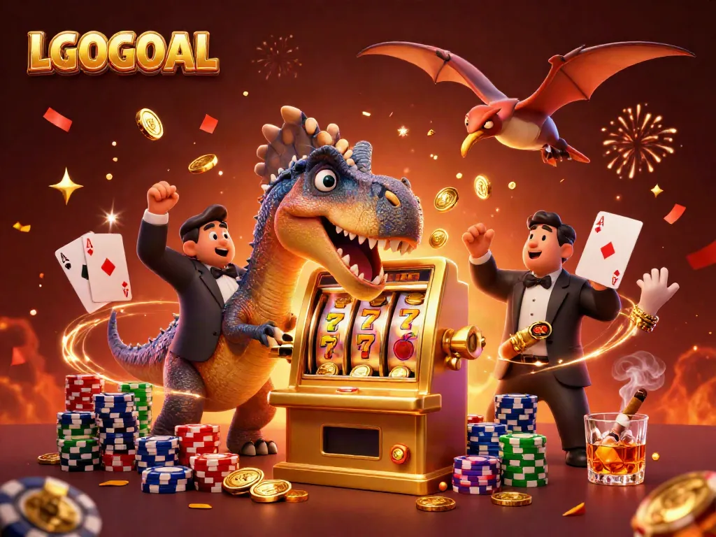 Check out the casino chaos as LGOGOAL boosts gaming excitement with a dino jackpot!