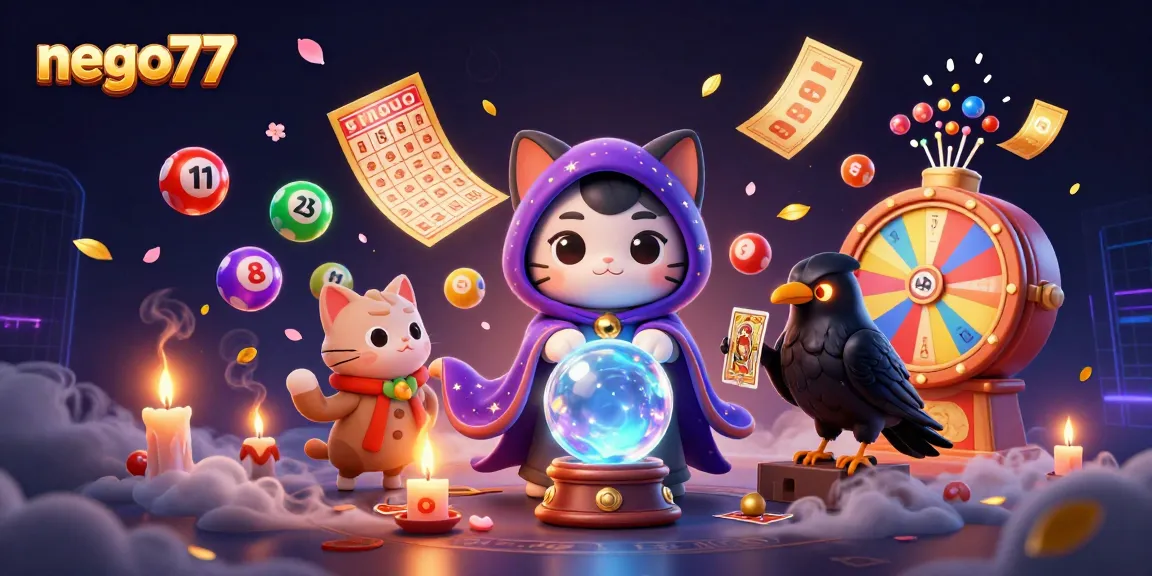 Engage with nego77's vibrant lottery scene featuring mystic characters and dynamic game elements.