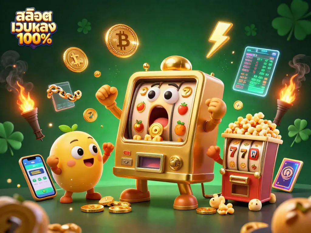 สล็อตเว็บตรง100% กำลังสร้างโชคลาภจากเกมสล็อตแมชชีนที่โชว์ความสำเร็จ