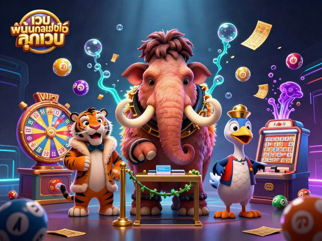 แสดงการพนันออนไลน์ ทุกเว็บ โดยมีตัวละครสามมิติอยู่ในคาสิโนที่เต็มไปด้วยบรรยากาศน่าสนใจ