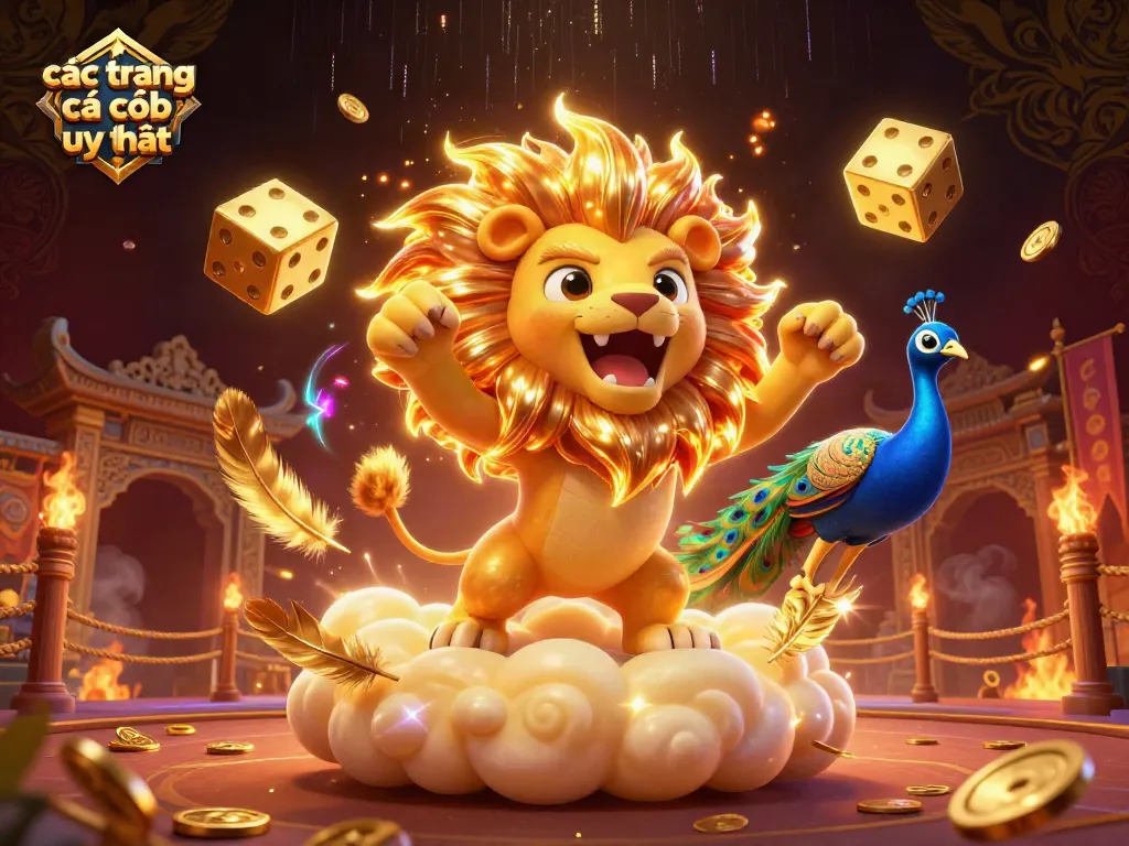 Các trang cá cược uy tín mang đến trải nghiệm hấp dẫn với hổ mặt trời 3D, xúc sắc vàng và công công tuyệt đẹp.