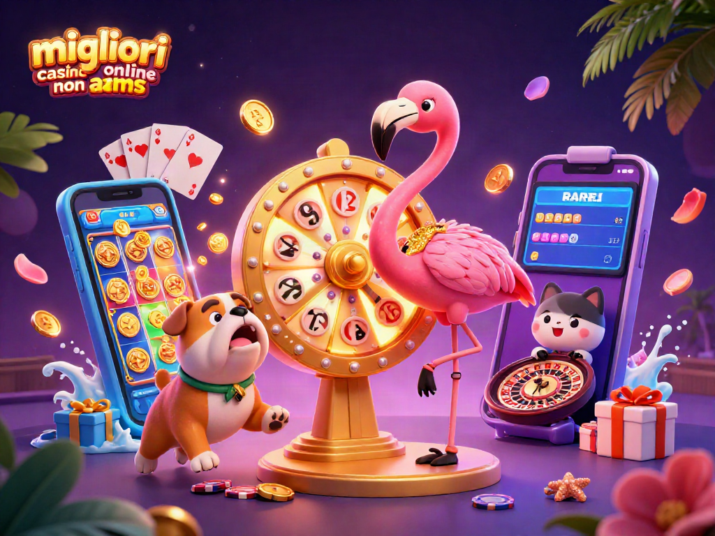 I migliori casinò online non AAMS offrono bonus entusiasmanti e una varietà di giochi avvincenti.