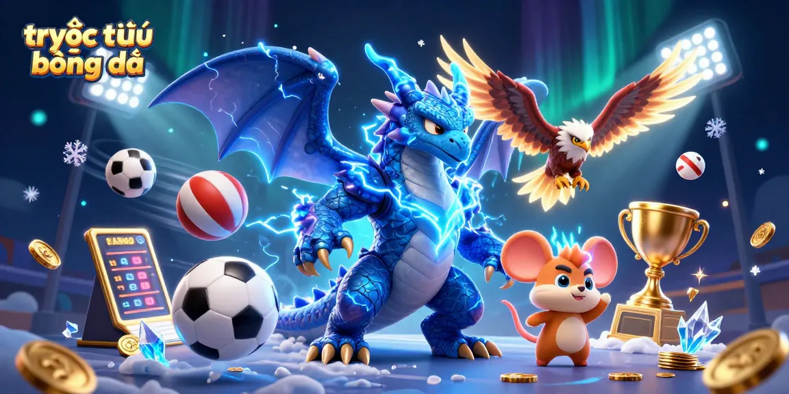 Watch trực tiếp bóng đá online with interactive features and exciting moments in this vibrant illustration.