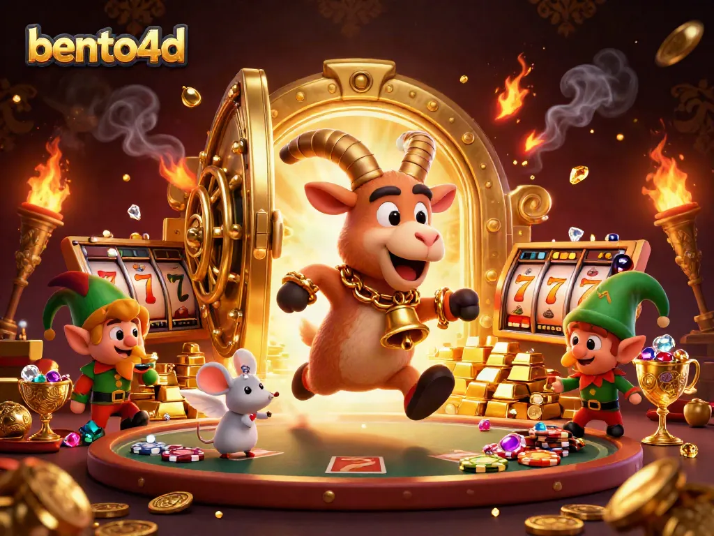 Engage in bento4d online slots with festive casino chaos and dynamic characters stealing the show.