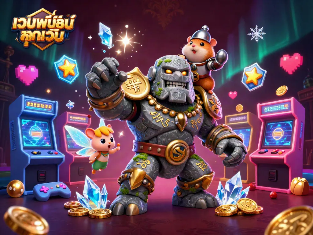 เล่นเกมพนันออนไลน์ ทุกเว็บในยุค 2026 พร้อมภาพการ์ตูน 3 มิติที่มีความละเอียดสูง