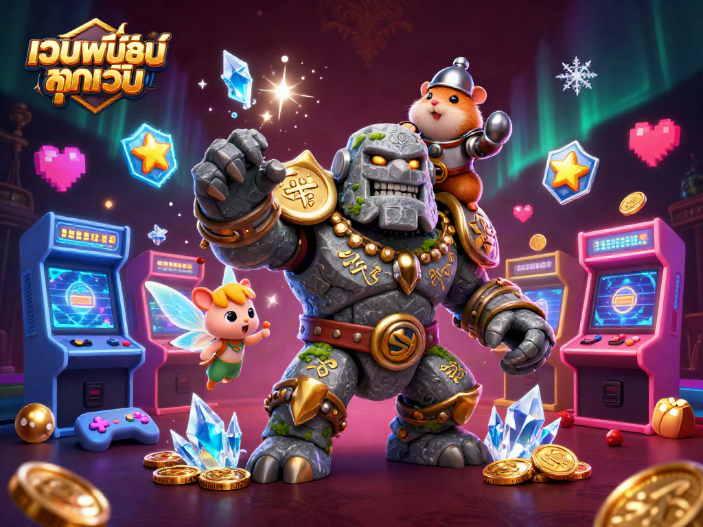 เล่นเกมพนันออนไลน์ ทุกเว็บในยุค 2026 พร้อมภาพการ์ตูน 3 มิติที่มีความละเอียดสูง