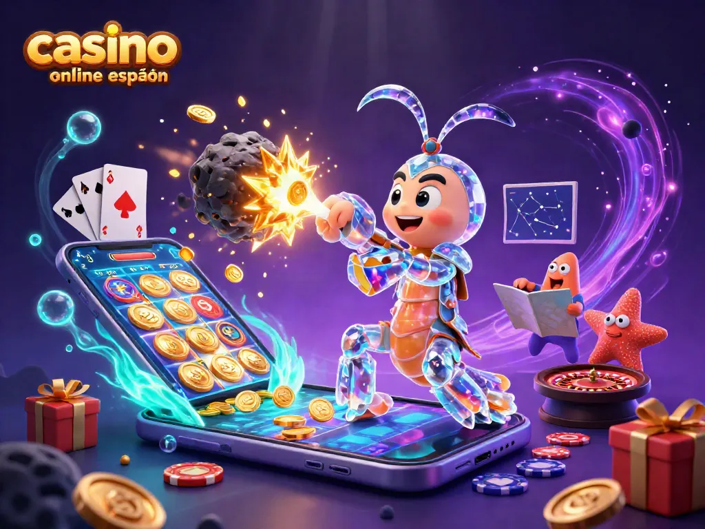Gana en el casino online español con la aventura de un camarón mantis en 3D y juegos vibrantes.