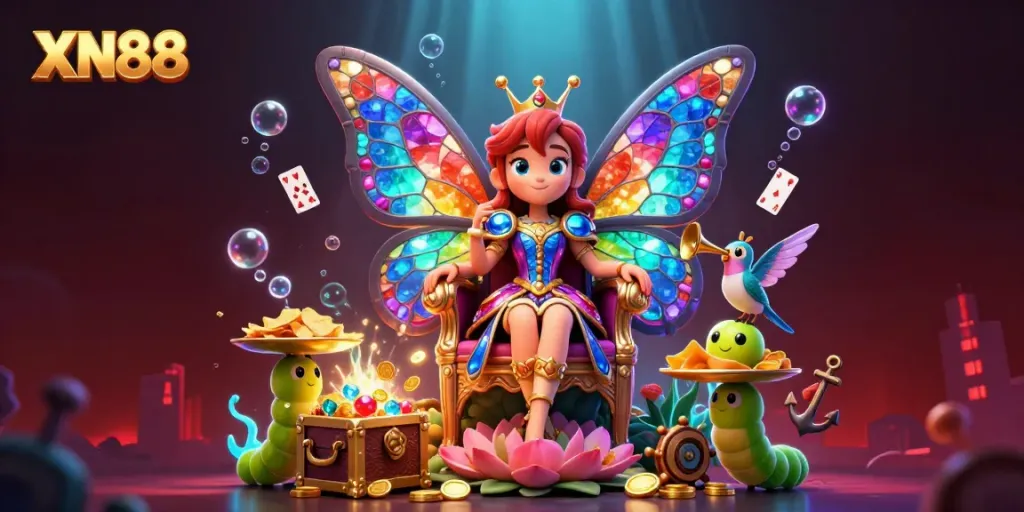 XN88 offers exciting 3D animated casino experiences with vibrant characters and rich elements.