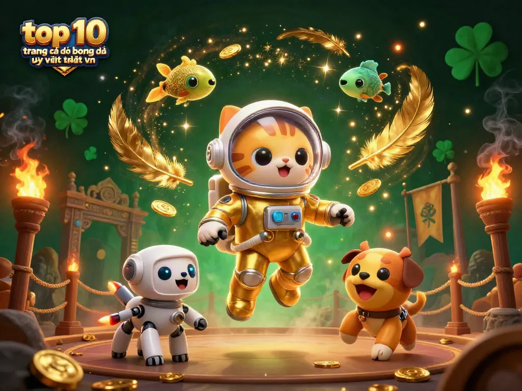Top 10 trang cá độ bóng đá uy tín nhất vn với hình ảnh trọng tài và sân cỏ vòng quanh.