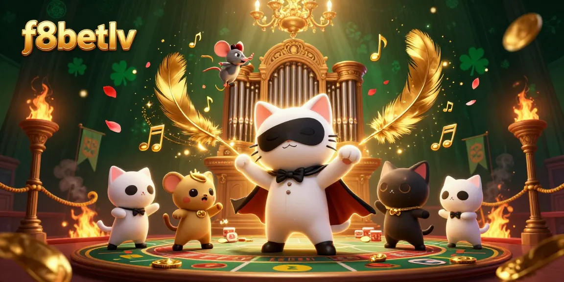 Experience thrilling gaming at f8betlv with unique characters and animated casino elements.