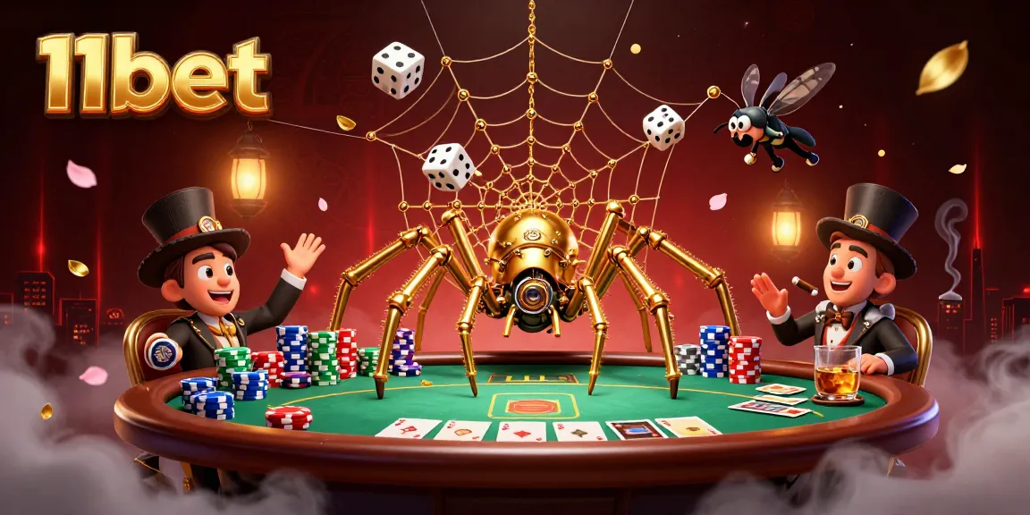Experience thrilling wins at 11bet with strategic poker action and enchanting casino elements.