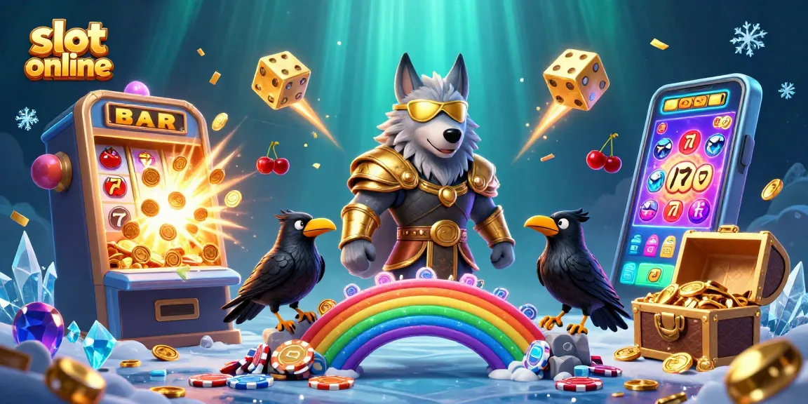 Experience thrilling slot online gameplay with a Norse-themed 3D scene bursting with excitement.