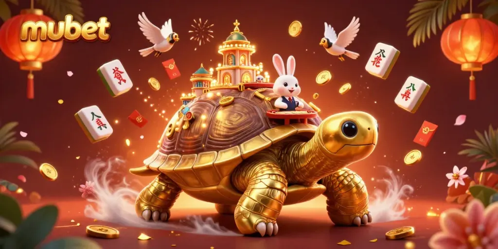Experience exciting wins with mubet at a vibrant carnival-themed casino scene.