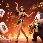 Engage in bybit registration with an eye-catching 3D illustration featuring casino elements and festive decorations.