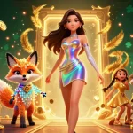 Experience thrilling gambling action at ev99 with vibrant casino elements and dynamic characters.