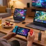 Excited player placing bets with the Boutiq Switch V5 during a mobile game session.