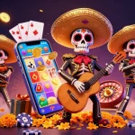 Engage with rr88's exciting slot game while enjoying the vibrant atmosphere of a mariachi band.