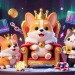 Engage in exciting betting with luongsontv amidst dazzling poker chips and cryptocurrency elements.