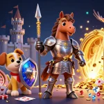 Engage with sv88's thrilling casino adventures featuring knightly characters and treasure-filled scenes.