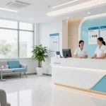 Welcoming healthcare environment for hair transplant Istanbul consultations at a modern clinic focused on patient care and expert services.