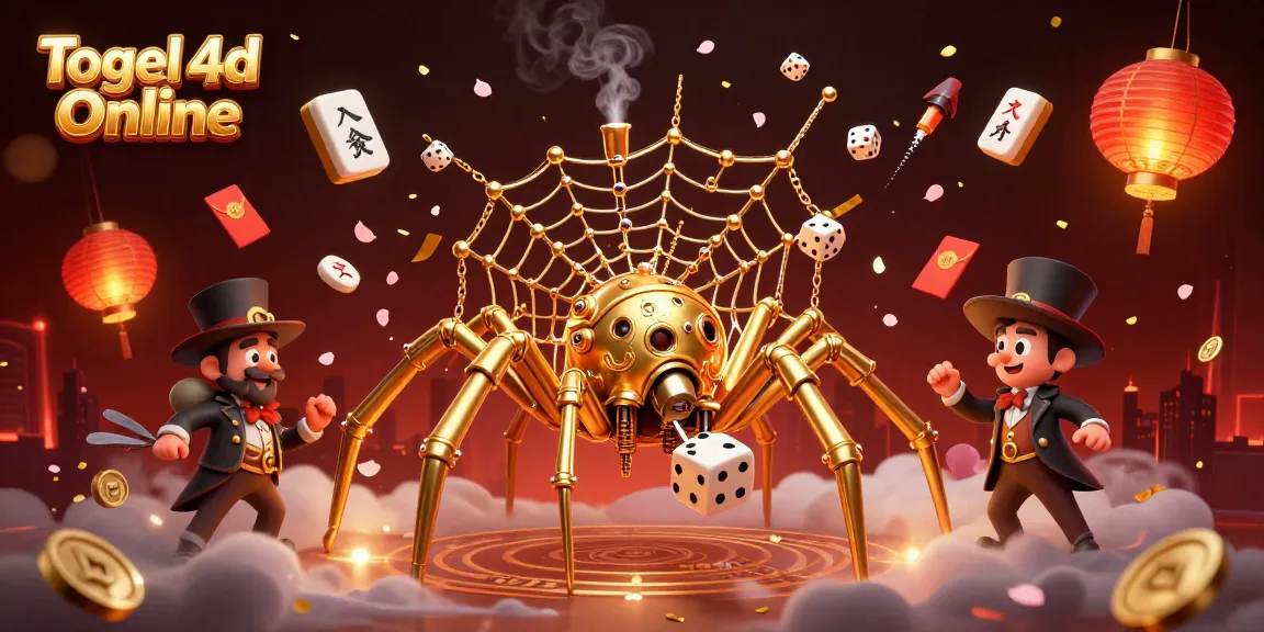Engage in Togel 4d Online with a captivating scene of fantasy elements and casino charm