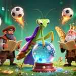 Engage with debet insights on thrilling sports betting experiences in a vivid 3D illustration.