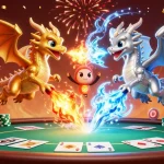Experience AO88 rút tiền with thrilling gaming action featuring dynamic poker elements and vibrant characters.