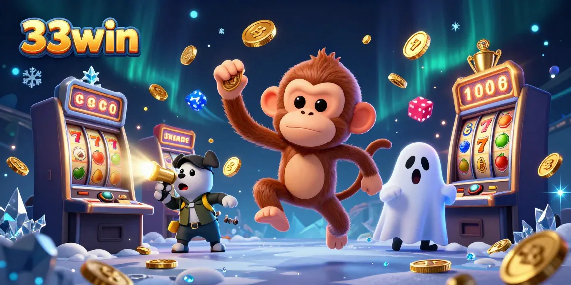 Experience the excitement of 33win while tracking a playful poltergeist amidst a dazzling haunted casino.