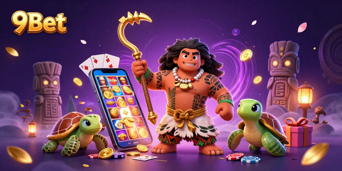 Experience exciting gaming with 9Bet's vibrant slot games featuring colorful characters and dynamic elements.
