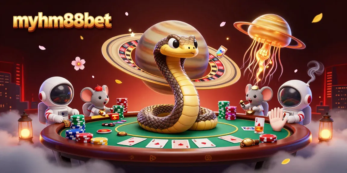 Place bets on the Saturn roulette with myhm88bet, where cosmic fun meets jackpots!