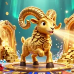 Experience rich Slot action with nk88 in a vibrant fantasy casino scene bursting with treasure.