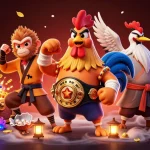Experience red88's thrilling casino world with vibrant characters and underwater treasures in this rich 3D illustration.