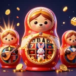 Experience spectacular wins at Luck8 with vibrant casino-themed 3D illustration showcasing animated characters and slots.