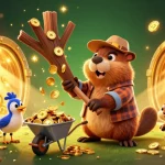 Experience the thrill of winning at QS88 with our vibrant casino scene featuring coins and treasures.