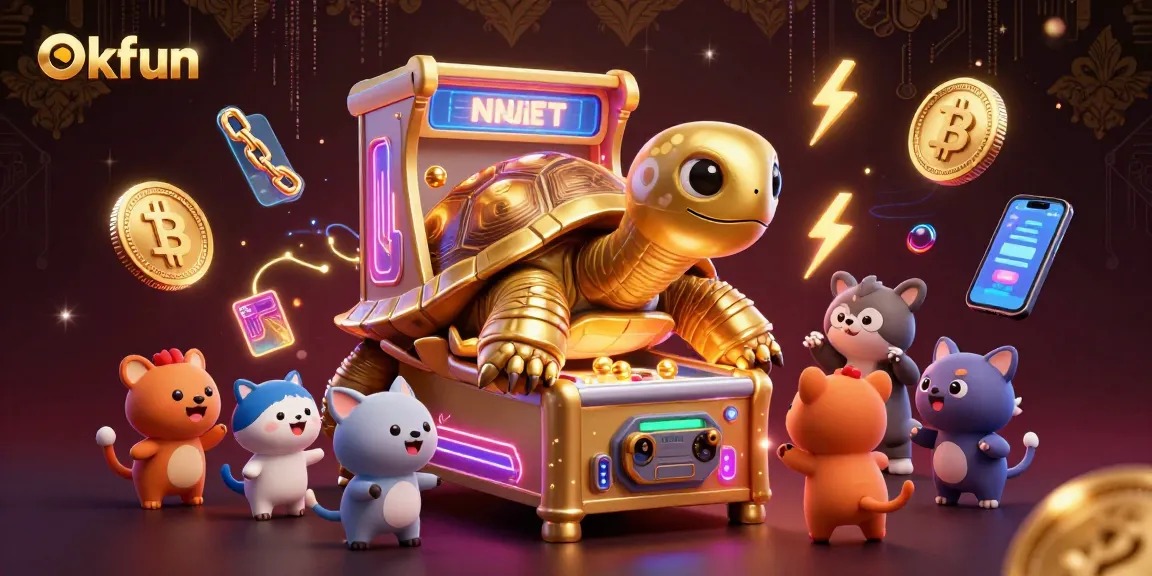 Engage with Okfun's vibrant gaming world featuring thrilling crypto casino action.
