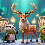Spin the reels with the enchanting druid stag in this vivid phim sex casino scene.
