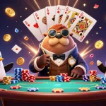 Experience thrilling poker action at one88 with a jolly walrus and sophisticated dealer!