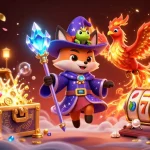 Experience exhilarating wins with slots and poker featuring https magic in a vibrant casino scene.