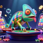 Experience thrilling winnings with slot gacor hari ini in this vibrant 3D casino illustration