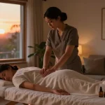 Experience relaxing 용인출장안마 in a tranquil home setting with a professional massage therapist.