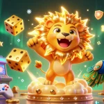 Xem bóng đá socolive with vibrant casino elements showcasing characters in an ultra-detailed, dynamic 3D illustration.